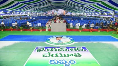 నేడు కుప్పంలో జగన్ పర్యటన.. మూడో విడత వైయస్సార్ చేయూత ప్రారంభించనున్న సీఎం...