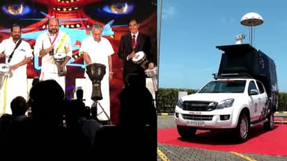 അനുമതിയില്ലാതെ പറക്കുന്ന ഡ്രോണുകൾ പിടിച്ചെടുക്കാൻ ഡ്രോൺവേധ സംവിധാനവുമായി കേരള പൊലീസ്, അവതരിപ്പിച്ചത് കൊക്കോണിൽ