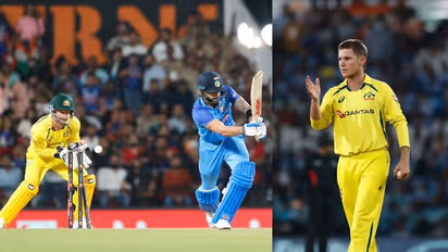 സാംപ വന്നു, കോലി വീണു, അതും എട്ടാം തവണ; ഒപ്പം നാണക്കേടിന്‍റെ റെക്കോര്‍ഡും