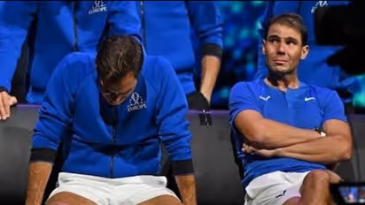 ഫെഡററുടെ വിടവാങ്ങല് മത്സരത്തില് കണ്ണീരണിഞ്ഞ് നദാല്, കായികലോകത്തെ എക്കാലത്തെയും മികച്ച ചിത്രമെന്ന് കോലി