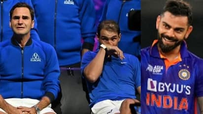 ವಿದಾಯದ ಪಂದ್ಯದಲ್ಲಿ ಕಣ್ಣೀರಿಟ್ಟ ಫೆಡರರ್‌-ರಾಫಾ ಜೋಡಿ; ಇದೇ ಕ್ರೀಡೆಯ ಸೊಗಸು ಎಂದ ಕಿಂಗ್ ಕೊಹ್ಲಿ