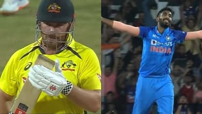 செம பவுலிங்.. அவுட்டாக்குன பும்ராவை கைதட்டி பாராட்டிய ஆரோன் ஃபின்ச்..! வைரல் வீடியோ 