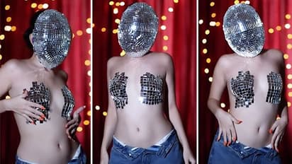 டாப்லெஸ் போஸ்களால் இணையதளத்தை கலங்கடிக்கும் பிக் பாஸ் பிரபலம்..