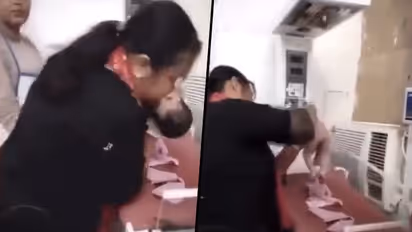 Doctor saves newborn baby through mouth-to-mouth resuscitation; viral video won netizens' hearts