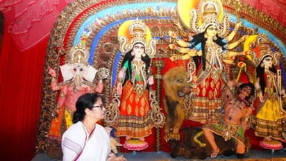 মহালয়ার দিনে ২৫৩টি পুজোর উদ্বোধন করলেন মুখ্যমন্ত্রী, কলকাতার সঙ্গে জেলার পুজোতেও ছাপ ফেললেন মমতা 