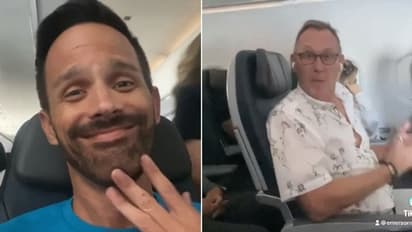 'രതിമൂര്‍ച്ഛയോ, ഛര്‍ദ്ദിയോ'; ഫ്ളൈറ്റില്‍ അസാധാരണമായ ശബ്ദങ്ങള്‍, വീഡിയോ വൈറല്‍