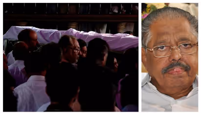 ആര്യാടന് കണ്ണീരോടെ വിട നല്കി ജന്മനാട്; ഖബറടക്കം ഔദ്യോഗിക ബഹുമതികളോടെ