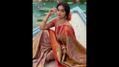 பராம்பரிய உணவுடன் ஆயுதபூஜை கொண்டாடிய கீர்த்தி சுரேஷ்..