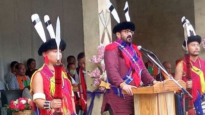 Rajeev Chandrasekhar visits Zunheboto, first Union minister to visit Nagaland district in 4 decades