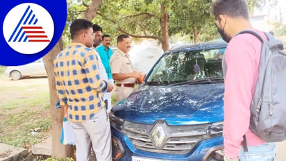 Chikkamagaluru: ಆರ್​ಎಸ್​ಎಸ್​ ಮುಖಂಡನ ಕಾರಿನ ಮೇಲೆ 'ಕಿಲ್ ಯು' ಜಿಹಾದಿ ಬರಹ