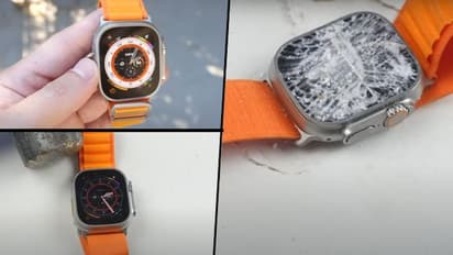 Apple Watch Ultra put to durability test; Did it survive under the hammer? Watch video