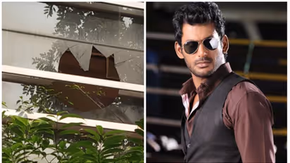மர்மநபர்களால் தாக்கப்பட்ட நடிகர் விஷாலின் வீடு..! போலீசில் பரபரப்பு புகார்..!