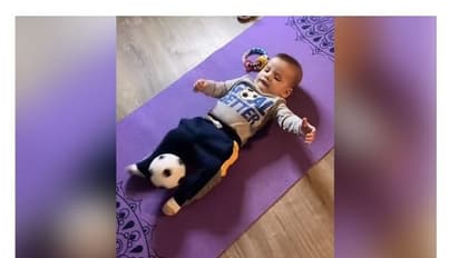 क्या आपने देखा इस बेबी फुटबॉलर का दे दना दन गोल, वायरल वीडियो पर फैंस का रिएक्शन-'लीजेंड प्लेयर इन मेकिंग'