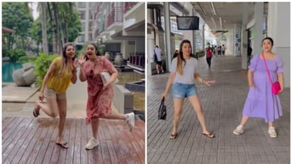 பியூட்டி பார்லர் தோழியுடன் டூர் அடிக்கும் மீனா..! விதவிதமான உடையில் வேற லெவல் கொண்டாட்ட வீடியோ..!