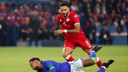 Tite lashes out at Tunisia players attempting harsh tackles on Neymar to take him out