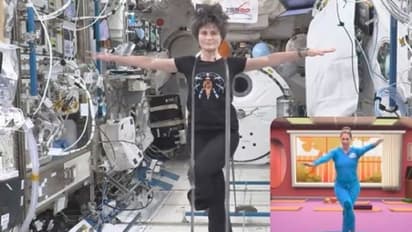 अंतरिक्ष यात्री ने स्पेस में किया सबसे कठिन योगा में से एक, यूजर बोला- इसे धरती पर करूंगा, ये हफ्ते का टारगेट