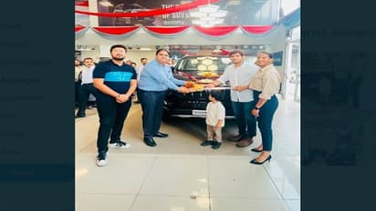 ఒలింపియన్ రెజ్లర్ గీతా ఫోగట్ కొత్త కార్.. ట్విట్టర్ ఫోటో పై ఆనంద్ మహీంద్రా స్వీట్ రిప్లయ్..