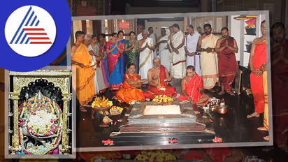 Navratri day 4: ಜಗನ್ಮಾತೆ ಶಾರದೆಗೆ ಮಯೂರ ವಾಹನ ಅಲಂಕಾರ