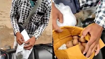 ஆன்லைனில் ட்ரோன் கேமிரா ஆர்டர் போட்ட இளைஞருக்கு ஒரு கிலோ உருளைக்கிழங்கு பார்ச்சல்.. 85 ஆயிரம் அபேஸ்..