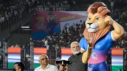 ദേശീയ ഗെയിംസിന് ഗുജറാത്തില്‍ തിരി തെളിഞ്ഞു