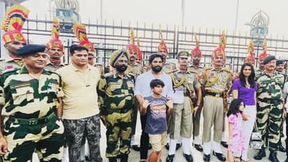 Pushpa star Allu Arjun and his family visit Wagah Border, Golden Temple-see pictures