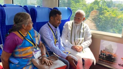 ವಂದೇಭಾರತ್ ಎಕ್ಸ್ಪ್ರೆಸ್ ರೈಲಿಗೆ ಚಾಲನೆ, ಅಹಮ್ಮದಾಬಾದ್ಗೆ ಮೋದಿ ಪ್ರಯಾಣ!