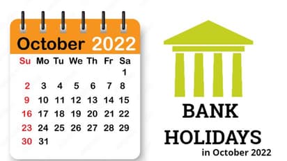 ഒക്ടോബറിൽ 21 ദിവസം ബാങ്കുകൾ അടഞ്ഞു കിടക്കും; അറിയാം ബാങ്ക് അവധികൾ