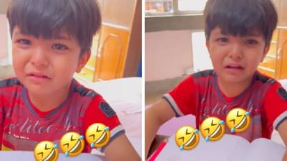 ಓದಿ ಓದಿಯೇ ಅಜ್ಜ ಆಗ್ಬಿಡ್ತೀನಿ ಎಂದು ಪುಟ್ಟ ಬಾಲಕನ ಅಳು: ವಿಡಿಯೋ ವೈರಲ್