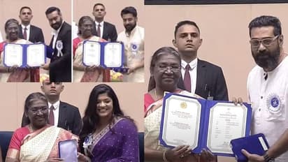 മികച്ച നടി അപർണ, നടൻ സൂര്യ, അജയ് ദേവ്ഗൺ, സഹനടൻ ബിജു മേനോൻ; ദേശീയ ചലച്ചിത്ര അവാര്ഡുകൾ വിതരണം ചെയ്തു