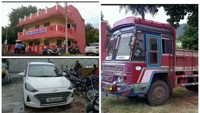 കാറിൽ നിന്ന് കേരളാ രജിസ്ട്രേഷൻ ലോറിയിലേക്ക് കടത്തുന്ന പായ്ക്കറ്റുകൾ; പൊലീസിന് സംശയം; പിടിച്ചത് വൻ കള്ളപ്പണം