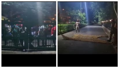 തിരുവനന്തപുരത്ത് പോത്ത് വിരണ്ടോടി മ്യൂസിയത്തിനകത്ത് കയറി, ഒരാളെ ഇടിച്ചിട്ടു, വലയിട്ട് പിടിച്ച് ഫയര്ഫോഴ്സ്