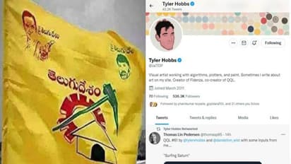 తెలుగుదేశం పార్టీ ట్విట్టర్ అకౌంట్ హ్యాక్.. టైలర్ హబ్స్గా పేరు మార్పు..