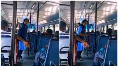 എല്ലാം സഹിക്കേണ്ടത് ജനം; യാത്രക്കാര്ക്കുനേരെ അസഭ്യവര്ഷവുമായി കെഎസ്ആര്ടിസി കണ്ടക്ടർ, വീഡിയോ