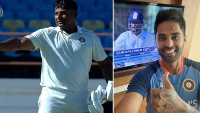 നിങ്ങളെ കുറിച്ചോര്‍ത്ത് അഭിമാനിക്കുന്നു; ഇറാനി ട്രോഫിയില്‍ സെഞ്ചുറി നേടിയ സര്‍ഫറാസിന് സൂര്യകുമാറിന്റെ സന്ദേശം