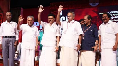 காவி, இந்தியை திணிக்கும் முயற்சியே தேசிய கல்வி கொள்கை.. மலையாளத்தில் பேசி மாஸ் காட்டிய ஸ்டாலின்.!