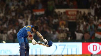 റോഡ് സേഫ്റ്റി സീരീസ് ഫൈനല്‍: വെടിക്കെട്ട് സെഞ്ചുറിയുമായി ഓജ, ശ്രീലങ്ക ലെജന്‍ഡ്സിന് 196 റണ്‍സ് വിജയലക്ഷ്യം