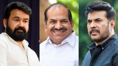 'സ്നേഹനിധിക്ക് കണ്ണീരോടെ വി'ട; കോടിയേരി ബാലകൃഷ്ണന് ആദരാഞ്ജലി അര്പ്പിച്ച് മമ്മൂട്ടി, മോഹന്ലാല്