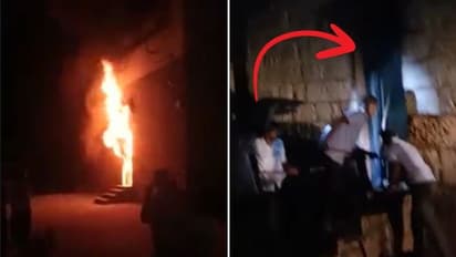 மதுரை அழகர் கோவிலில் தீ விபத்து.! புரட்டாசி சனிக்கிழமையில் துயர சம்பவம் - பரபரப்பு சம்பவம் !