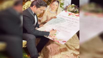 IAS अतहर को माननी पड़ी डॉक्टर महरीन की ये 3 'शर्तें', फिर हुआ निकाह, देखें Video
