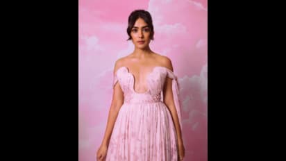 ಪಿಂಕ್ ಗೌನ್‌ನಲ್ಲಿ ಮಿಂಚಿದ ಮೃಣಾಲ್ ಠಾಕೂರ್; ಸೀತಾ ಸೌಂದರ್ಯಕ್ಕೆ ಫ್ಯಾನ್ಸ್ ಫಿದಾ 
