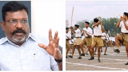 முழுபூசணியைச் சோற்றில் மறைக்கும் கில்லாடி மோகன் பகவத்.! ஒரே ஒருநாள் சேரியில் வாழ்ந்து காட்ட முடியுமா? திருமா