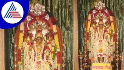 Navratri 2022 Day 7: ಹೊರನಾಡಿನ ಅನ್ನಪೂರ್ಣೇಶ್ವರಿಗೆ ಅಶ್ವರೂಢಾ ಗೌರೀ ಅಲಂಕಾರ