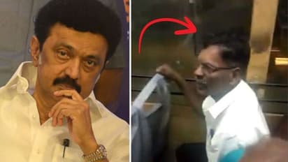 கணவன் கண்முன்னே மனைவியிடம் சில்மிஷம் செய்த காவல்துறை அதிகாரி.. இதுதான் சட்டம் ஒழுங்கா? வைரல் வீடியோ!