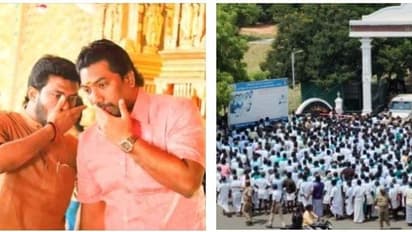 ஓபிஎஸ் மகனை கைது செய்ய வேண்டும்..! தேனி மாவட்டத்தில் திடீர் போராட்டத்தால் பரபரப்பு