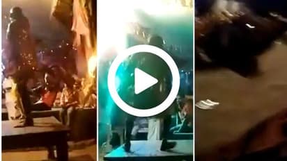 ஹனுமான் வேடத்தில் நாடகத்தில் நடிக்கும் போதே இறந்த துயர சம்பவம் - வைரல் வீடியோ !