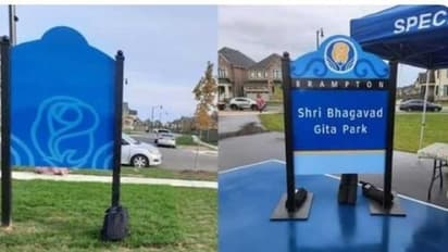 ಕೆನಡಾದಲ್ಲಿ ಭಗವದ್ಗೀತಾ ಪಾರ್ಕ್ ಚಿಹ್ನೆ ಧ್ವಂಸ: ಭಾರತ ಖಂಡನೆ