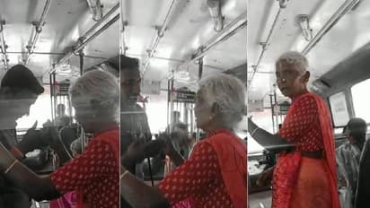 ತಮಿಳುನಾಡು ಸರ್ಕಾರದ ಉಚಿತ ಬಸ್‌ಗೆ ಅಜ್ಜಿಯ ತೀವ್ರ ವಿರೋಧ: ಟಿಕೆಟ್‌ಗಾಗಿ ಕಂಡಕ್ಟರ್‌ ಜೊತೆ ಕಿರಿಕ್