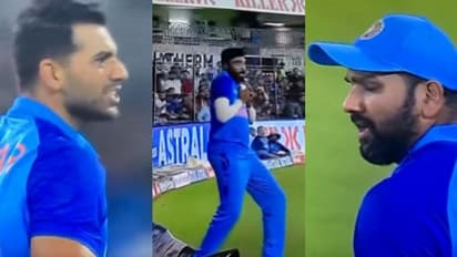 സ്‌കൂള്‍ കുട്ടികള്‍ ഇതിനേക്കാള്‍ ഭേദമാടേ; സിറാജിന്‍റെ പിഴവില്‍ കലിച്ച് രോഹിത്തും ചാഹറും- വീഡിയോ