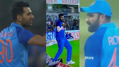 కీలక క్యాచ్ మిస్ చేసిన సిరాజ్.. చహార్, రోహిత్ల ఆగ్రహం.. వీడియో వైరల్