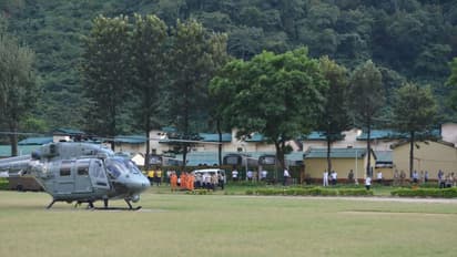 উত্তরাখণ্ডের ৬ জন আহতকে হেলিকপ্টারে সরানো হল উত্তরকাশীতে আইটিবিপির ১২ নম্বর ব্যাটালিয়নে
